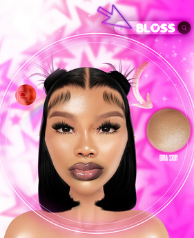 Second Life Marketplace - BLOSS- Bina Skin Evox x DEMO